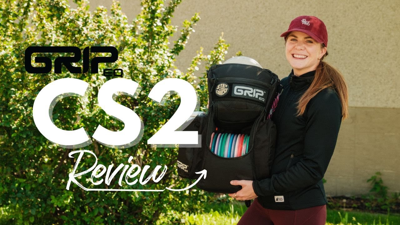 🎒GRIPeq CS2 disc golf bag - REVIEW!!