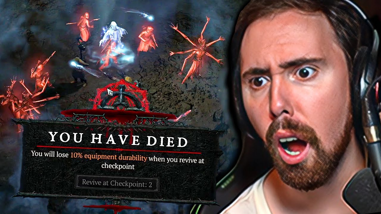 Asmongold Tries TIER 4 Dungeons in Diablo 4