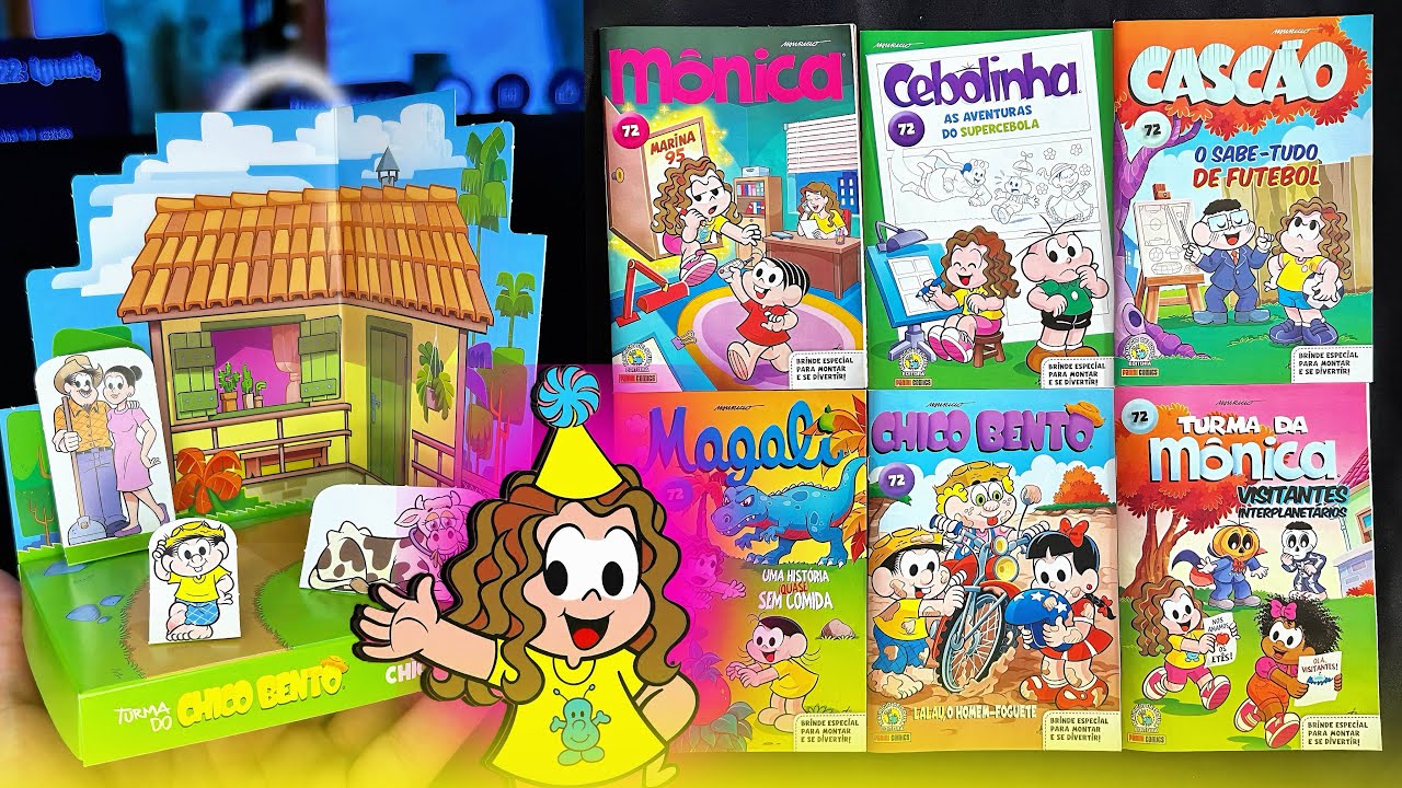 Edições 72 da Turma da Mônica (com Brinde)