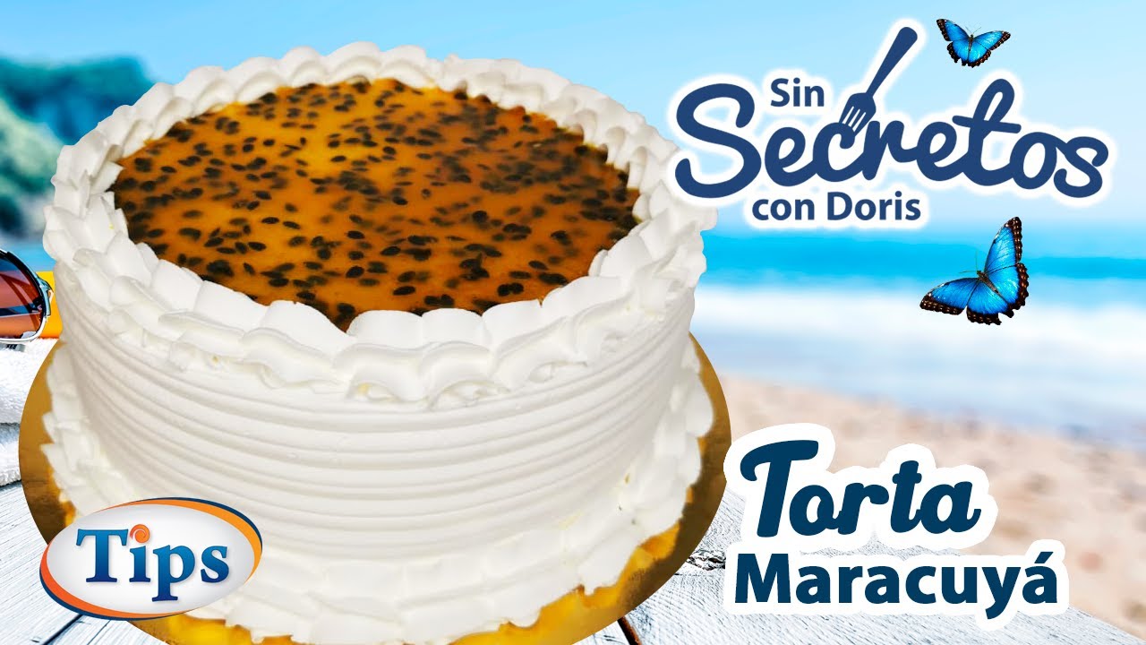 Torta Fría de Maracuyá