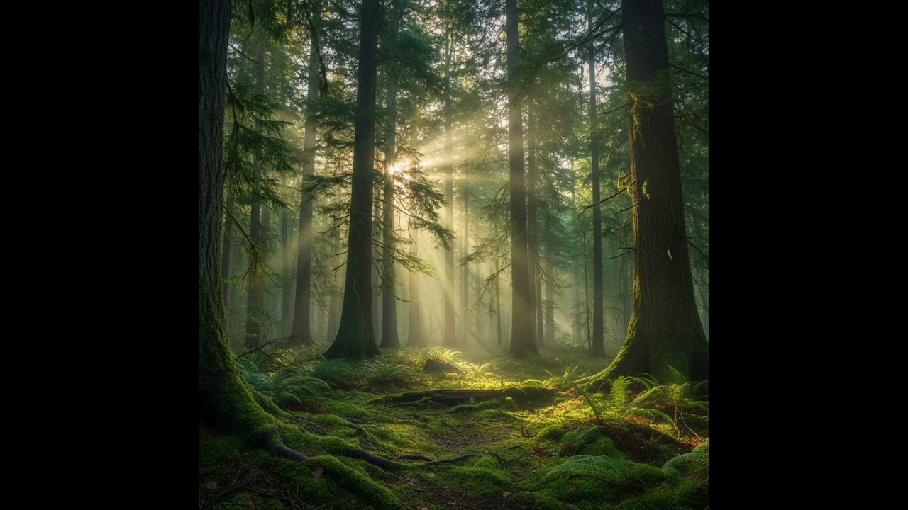 Deep Forest Ambience 🌲 | Cinematic Nature Music Loop | Peaceful & Spiritual #music
