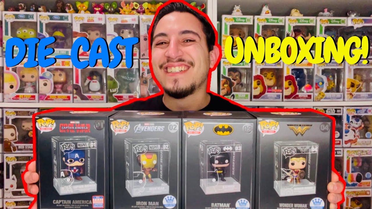 Распаковка эксклюзивной литой коллекции Funko Pop | Marvel и DC