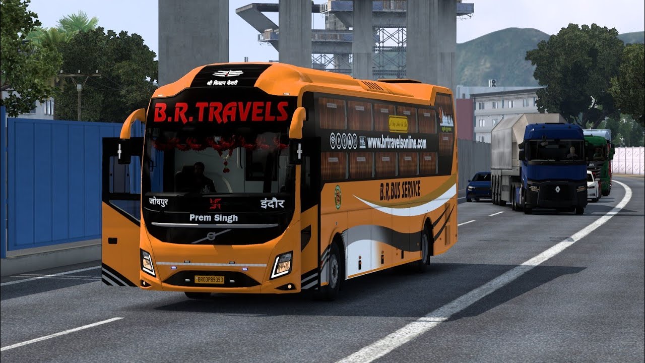 mahdev travels ll 🚌🚌 New bus video ets 2 game download mod 