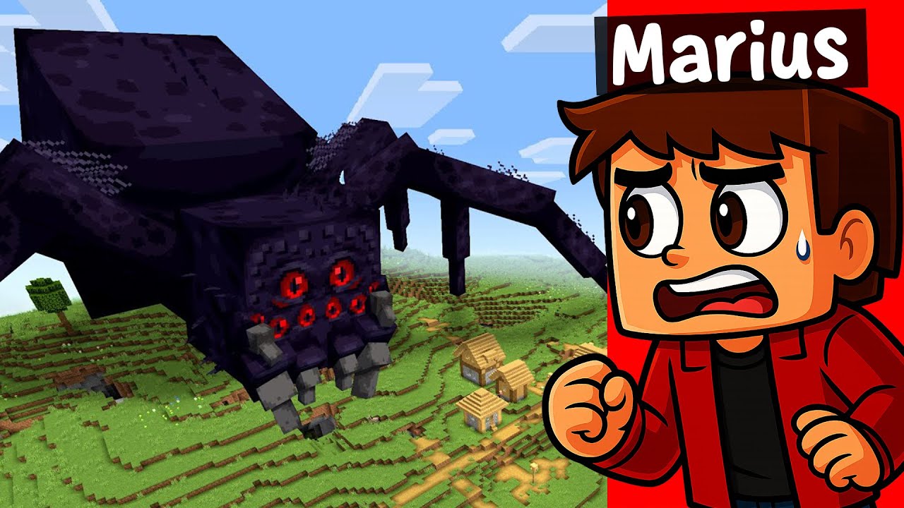 *MOD INTERZIS* Păinjeni Gigantici În Minecraft !