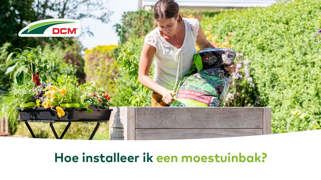 MOESTUIN - Hoe een moestuinbak installeren?