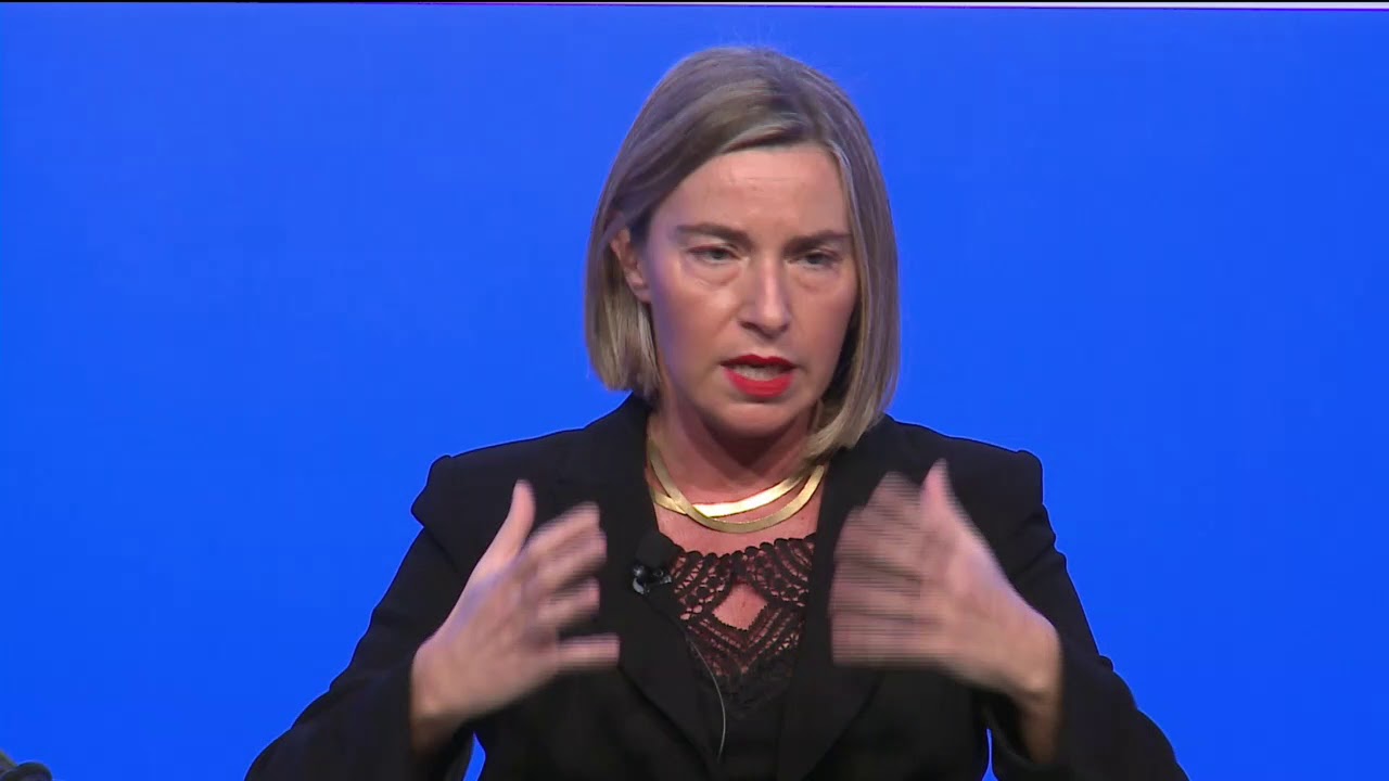MED 2017 - Dialogue with Federica Mogherini