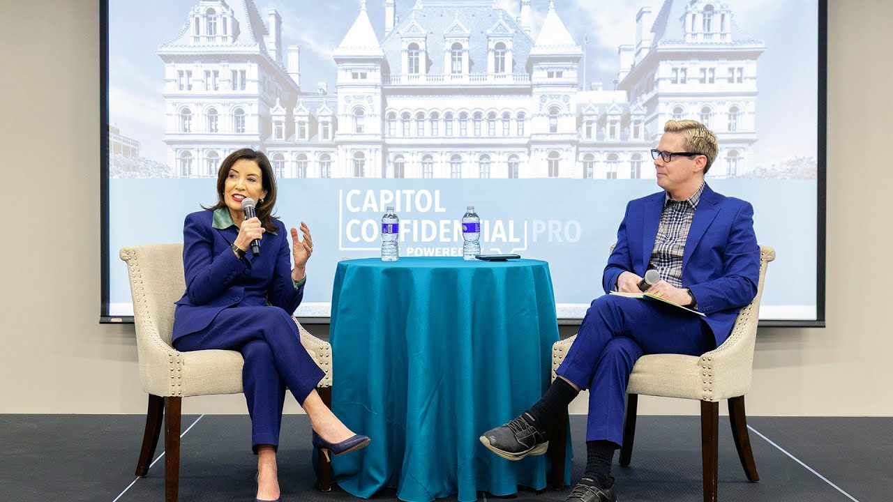 Governor Hochul Participates in a Times Union Fireside Chat with Dan Clark
