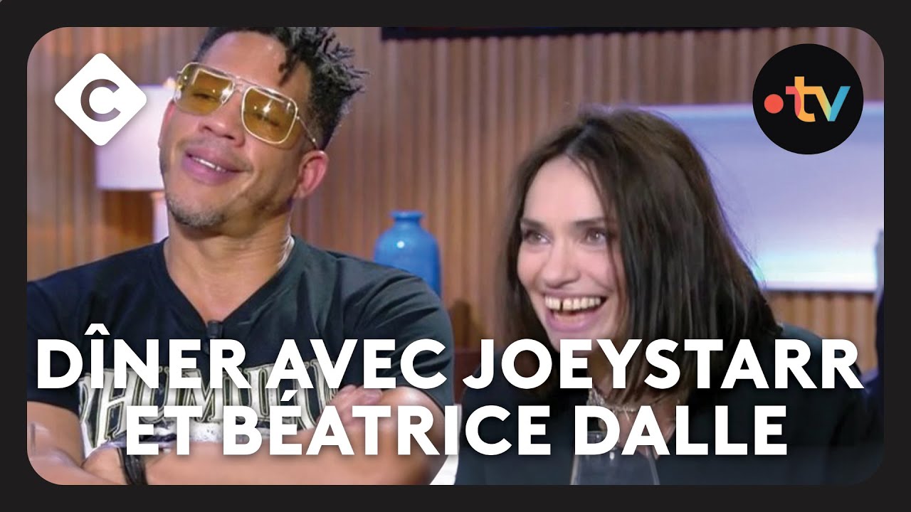 Béatrice Dalle et JoeyStarr : les retrouvailles au théâtre - C à Vous 13 septembre 2019