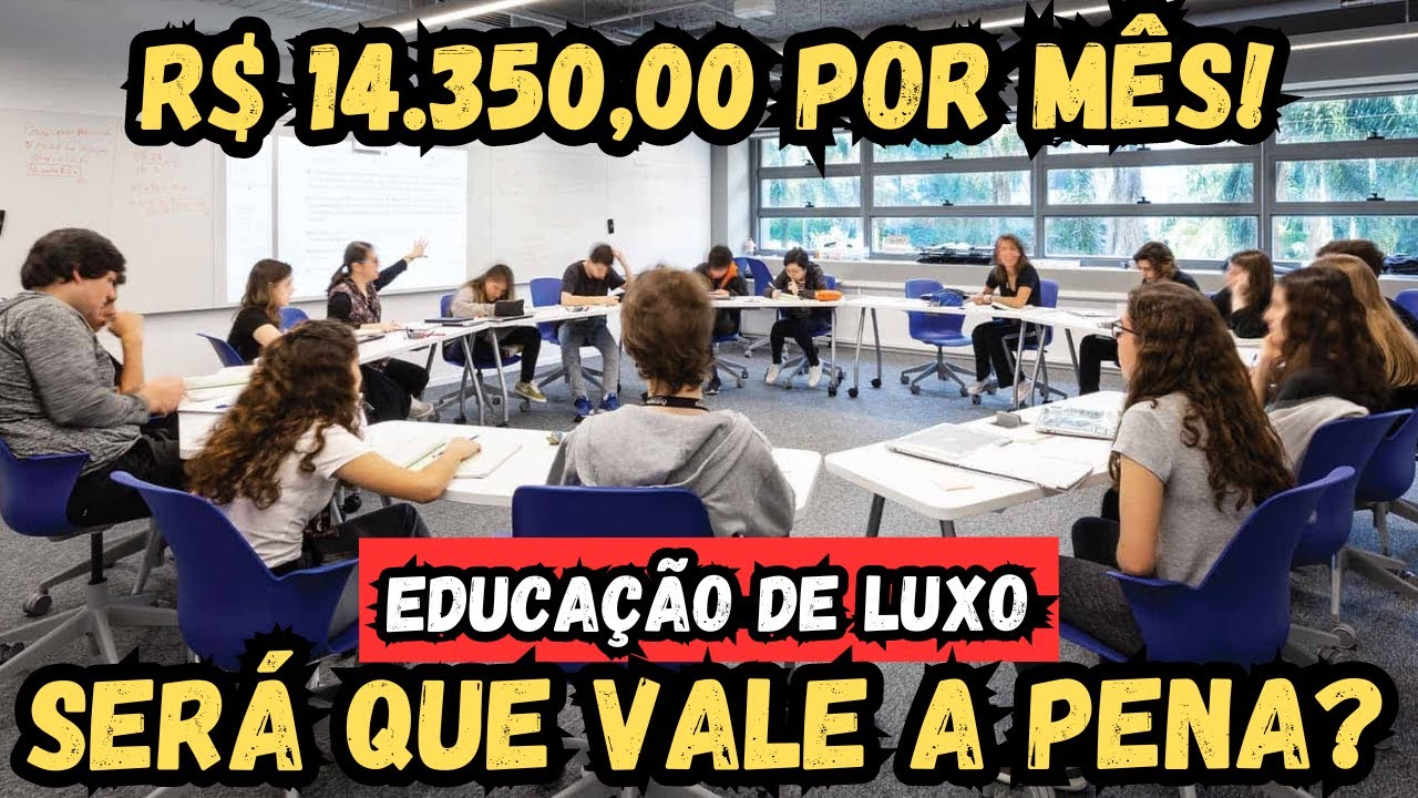 Valores EXORBITANTES! Conheça as ESCOLAS MAIS CARAS caras de São Paulo!