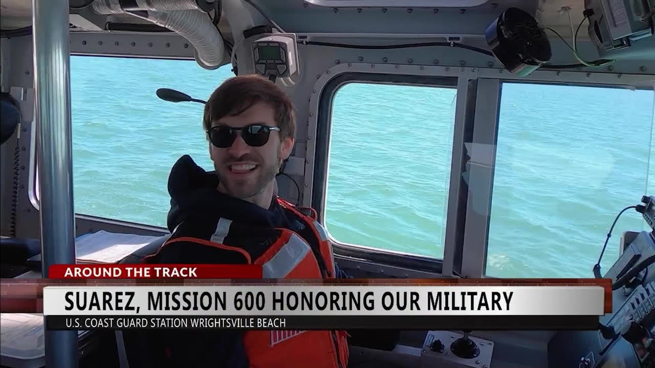 Mission 600: NASCAR driver Suarez eager to thank military heroes face-to-face