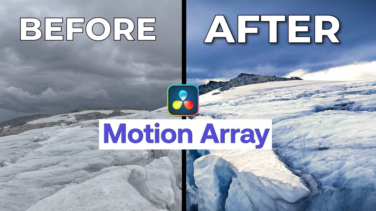 MOTION ARRAY CineStyle PLUGIN | Make your video look like FILM
