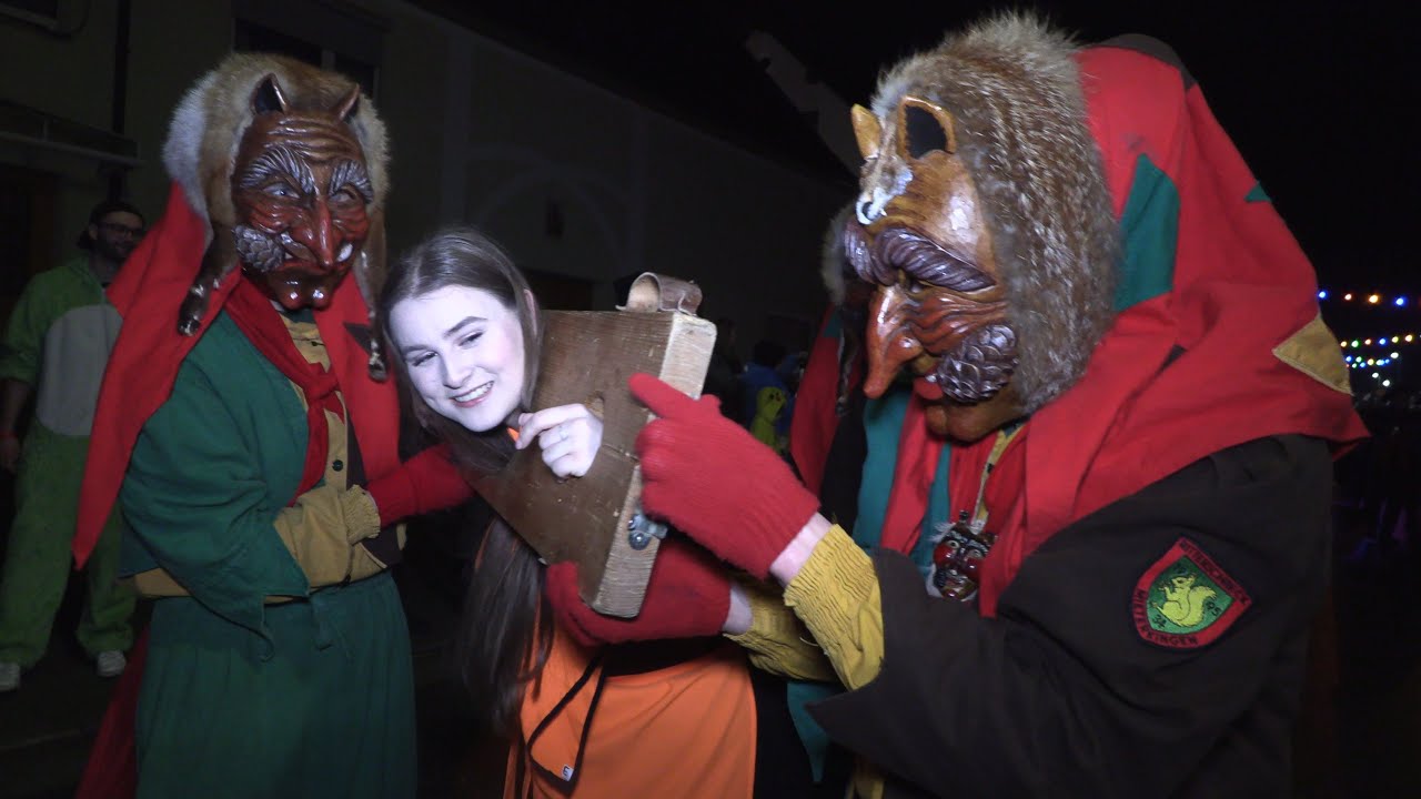 Fasnet, Nachtumzug in Langenenslingen Teil 1