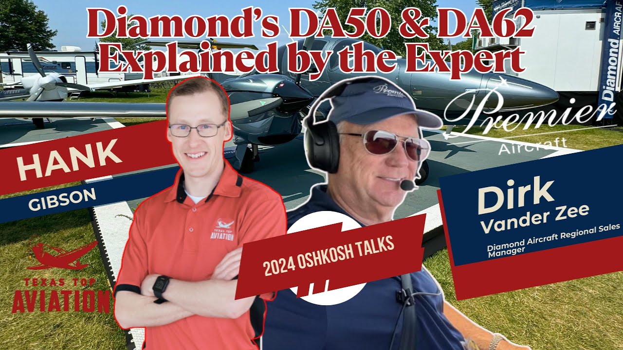 Diamond’s DA50 & DA62 Explained by the Expert