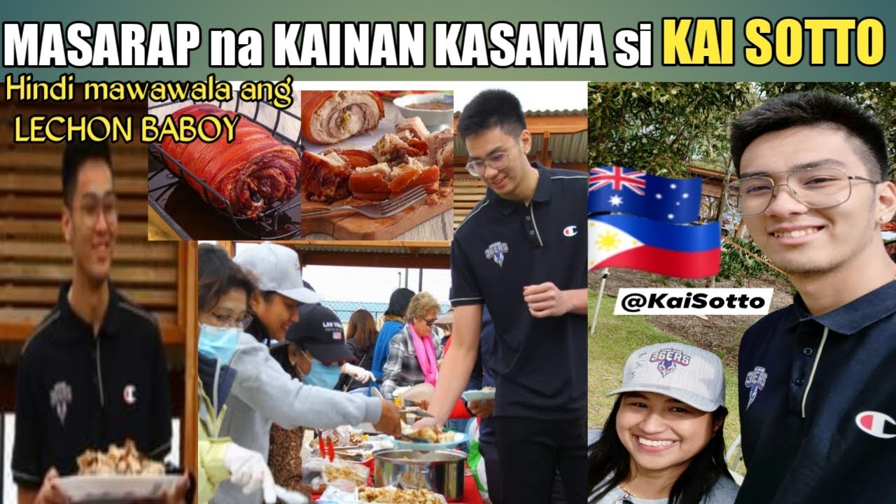 Basketball star KAI SOTTO meets with the Filipino community in Adelaide Australia
