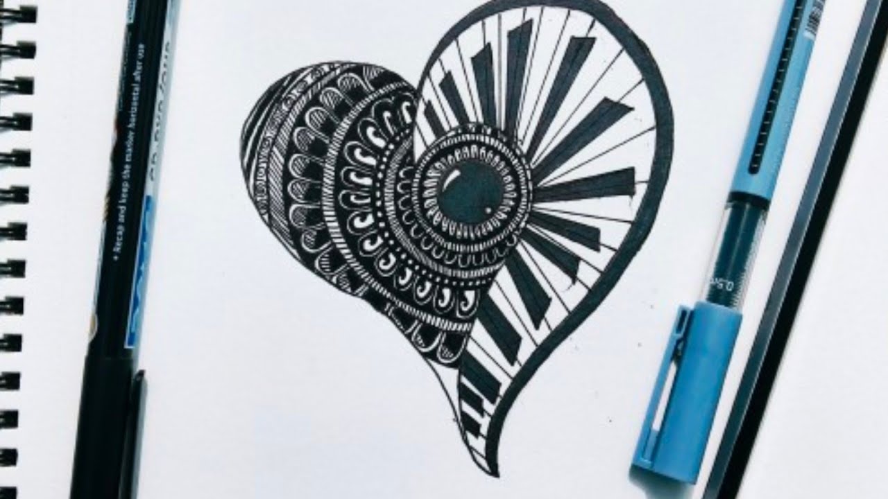 Music Simbol Mandala Art 😱❤️