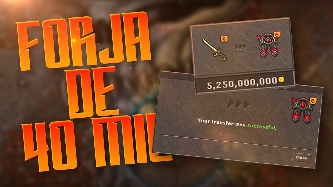 THE MOST EXPENSIVE FORGE MADE TODAY IN TIBIA! 5.250KKK | NEW LEGS BIS T6! | TibiaFerumbrinha