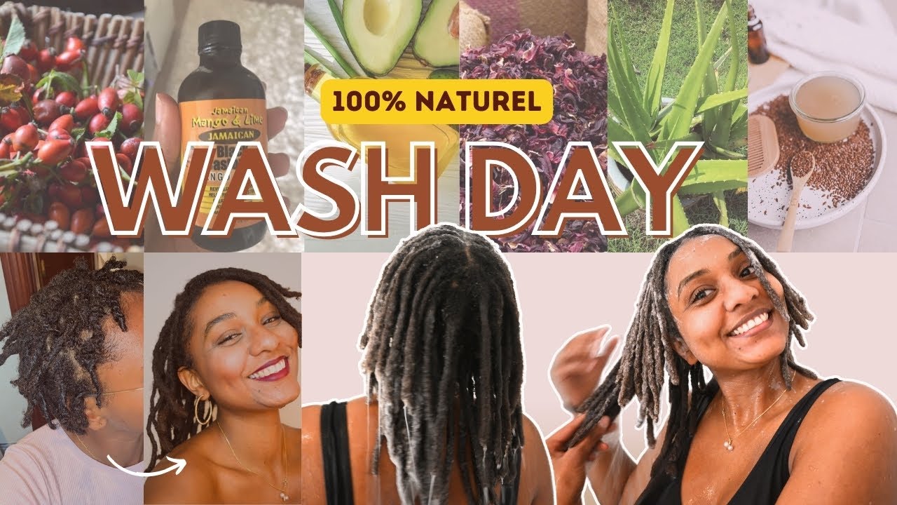LOCS | WASH DAY : bain d’huile, shampoing, rinçage, hydratation + mes techniques.
