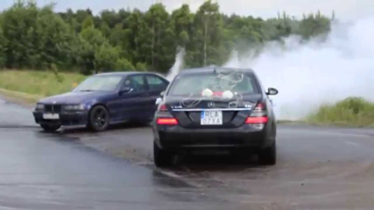 Brama Weselna Drift Bmw e36 #burnout