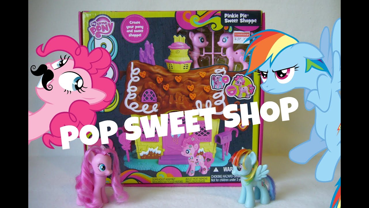 MLP - Пинки Пай и Рэйнбоу Дэш строят кондитерскую Pinkies POP.