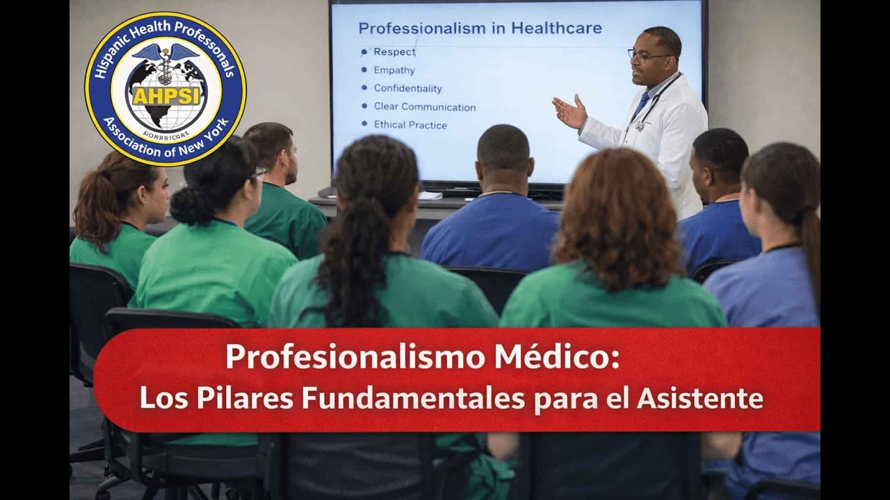 El Papel Esencial del Profesionalismo en la Comunicación Efectiva del Asistente Médico.