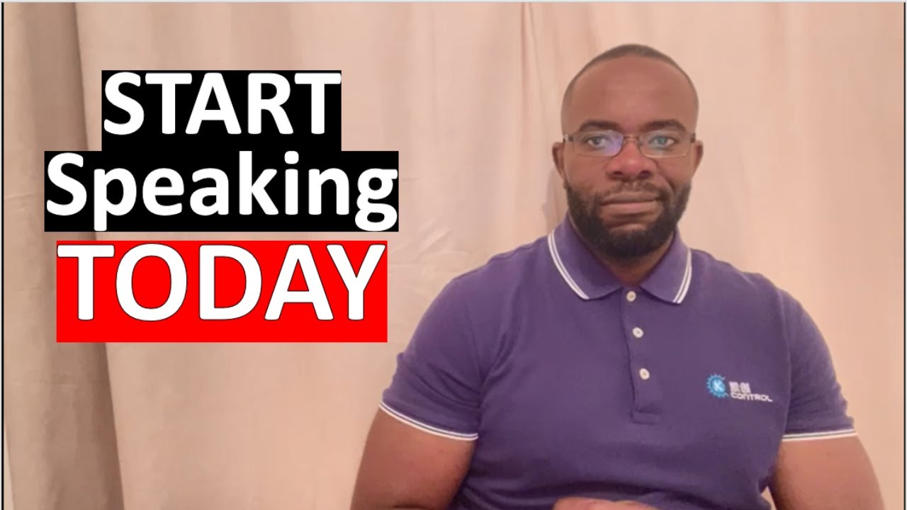 How to Start Speaking English Today