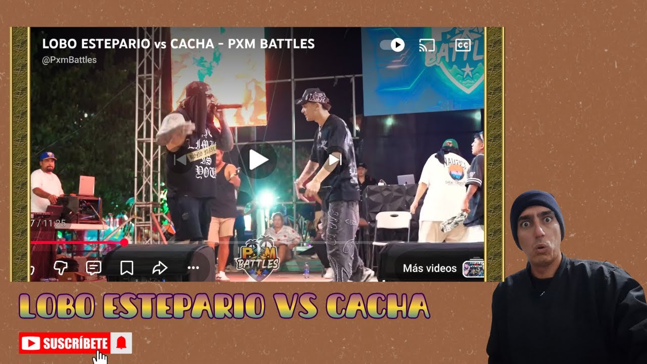 BATALLA DE LOBO ESTEPARIO VS CACHA/ EN LAS PXM BATTLES