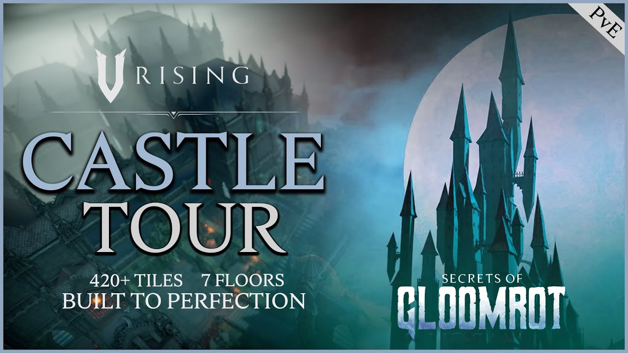 V Rising Castle Tour - Gloomrot | Fully Decorated