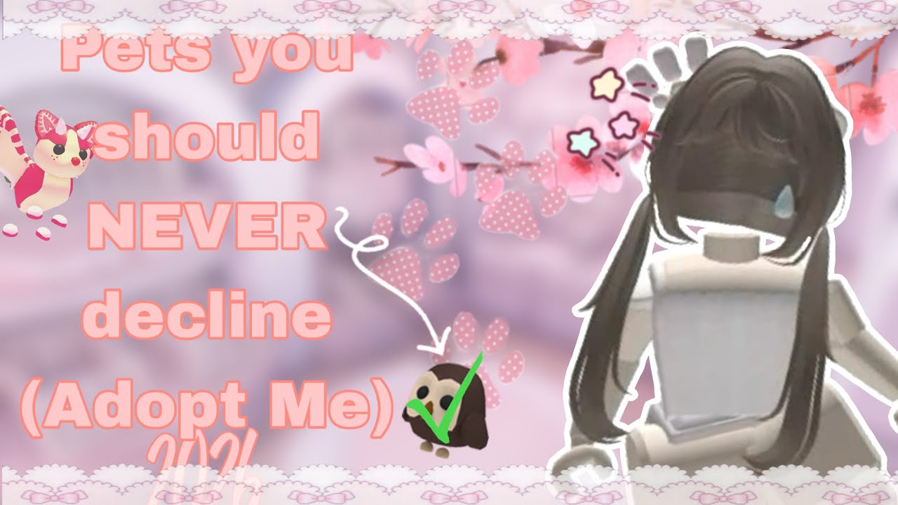 STOP—DON’T DECLINE THESE PETS IN ADOPT ME!