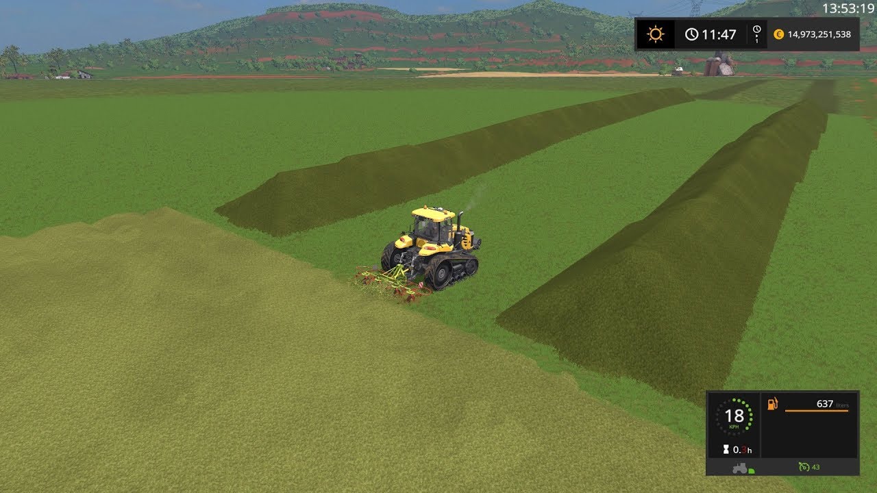 Farming Simulator 17  Timelapse #15 | Unrealistic Series Road to 1 Trillion$ On Estancia Lapacho.