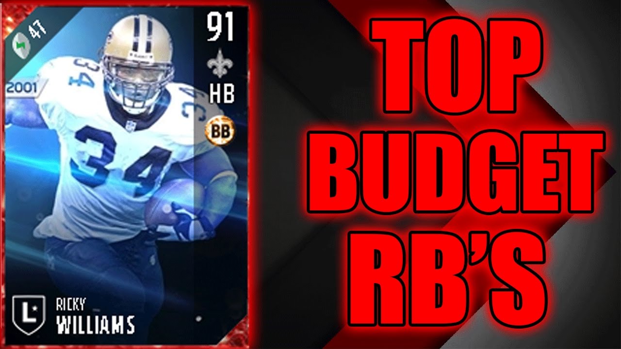 MADDEN 17 | BEST BUDGET RUNNING BACKS!! | MUT 17 ULTIMATE TEAM