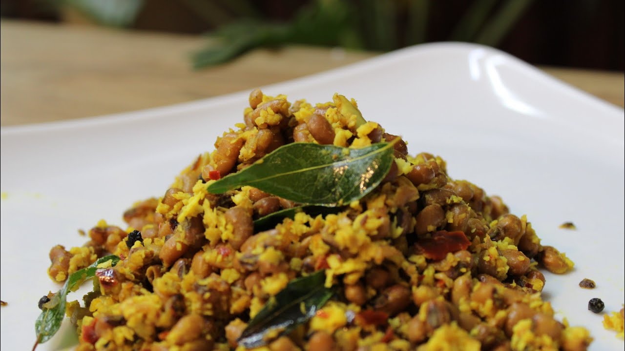 Vanpayar Thoran/ Cowpeas stir fry