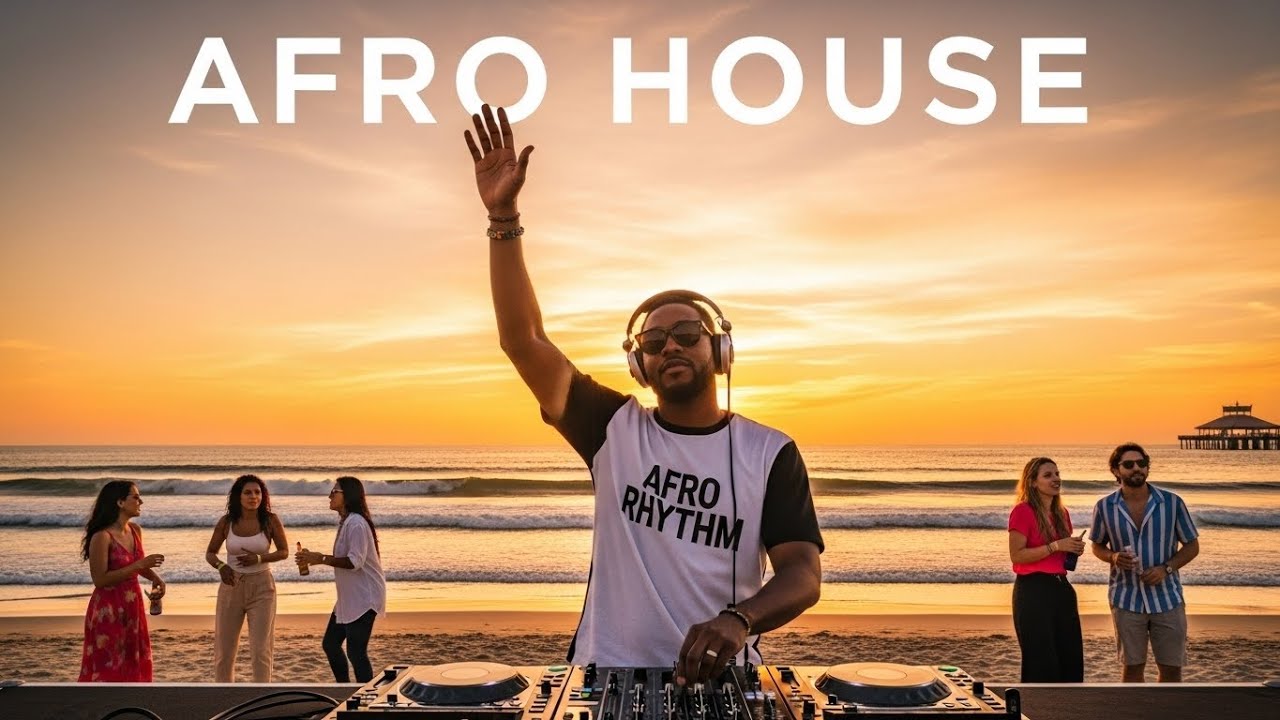 Tropical Sunset Mix 2026 SUMMER AFRO HOUSE Chill Out Summer Lounge Music Warm Breeze Ocean Waves