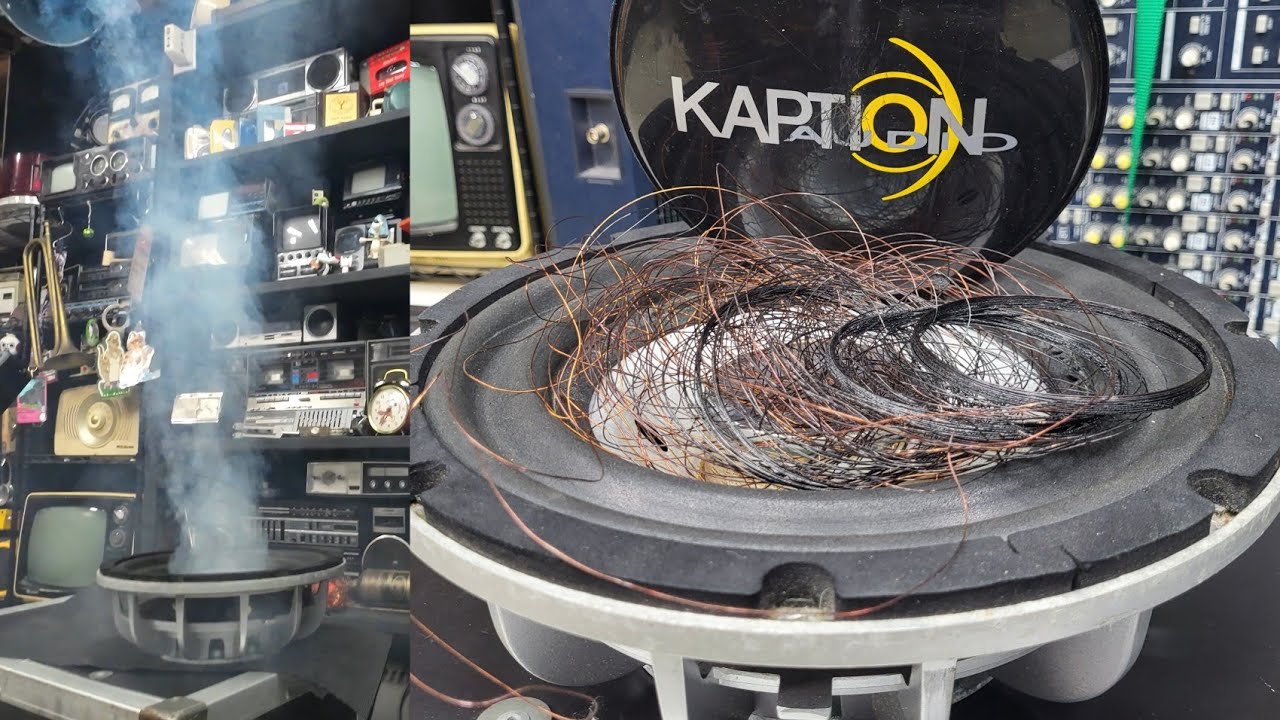 Kaption Audio Flat 10 Subwoofer Torture and Blowout 