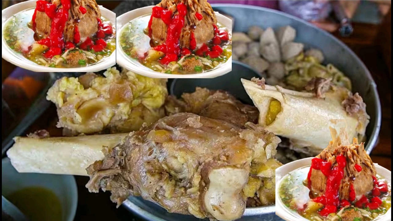 BAKSO IGA SUPER JUMBO SAKING VIRALNYA YANG ANTRI RATUSAN ORANG CAK WAKIDI