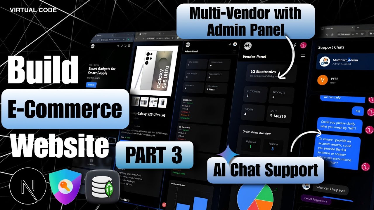 Build an AI-Powered Multi-Vendor E-Commerce Platform ⚡ | Part 3 | Next.js Full Stack