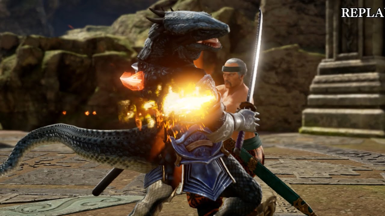 【kemoryona】Soul Calibur 6 - Dragonewt (vs Drona)