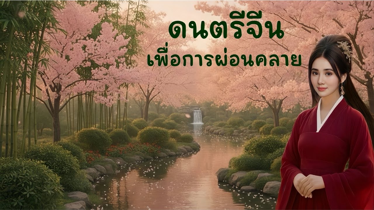 ดนตรีจีนบรรเลงไพเราะ ฟังสบาย ผ่อนคลาย #ดนตรีบำบัด #relaxingmusic 