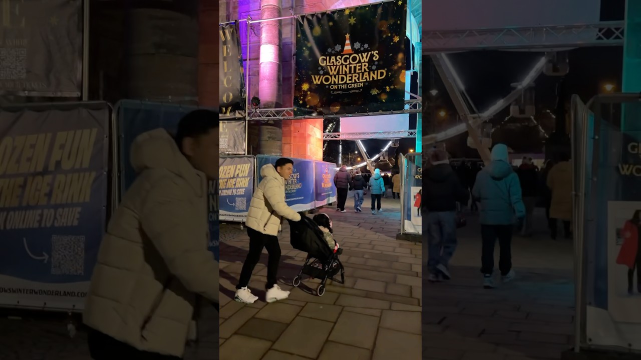 Glasgow green Christmas market 2025 