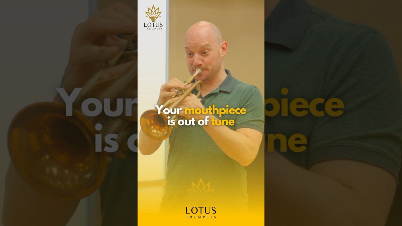 &laquo;Ваш мундштук расстроен&raquo; #lotustrumpets #труба #мундштук