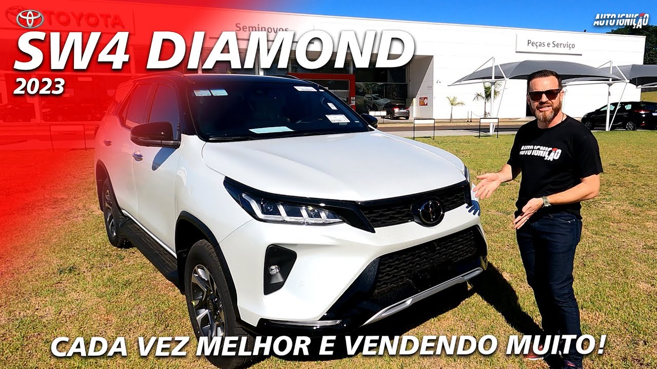 TOYOTA SW4 DIAMOND 2023 - Cada Vez Melhor e Vendendo Muito!