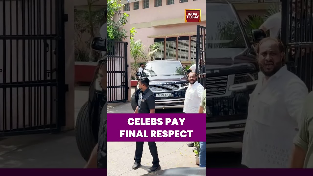 Salman Khan, Sanjay Kapoor, Maheep Kapoor And Celebs Attend Kumud Rane's Funeral In Mumbai #shorts