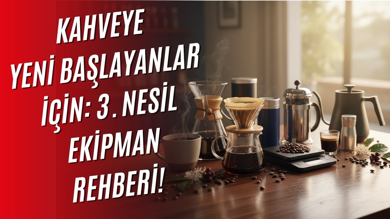 3. Nesil Kahve Ekipmanları | Kahveye Başlarken Neler Gerekir?