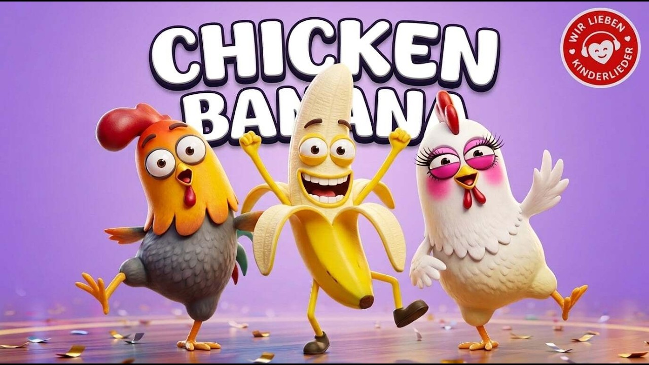 Tanz mit Chicken Banana! 🍌🐔 Lustiger Kindertanz