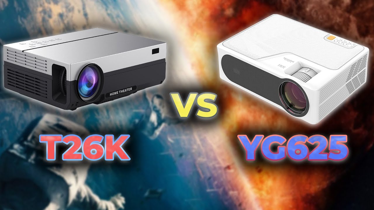 Короткофокусный 1LCD против длиннофокусного 1LCD! Touyinger T26K vs Everycom YG625!