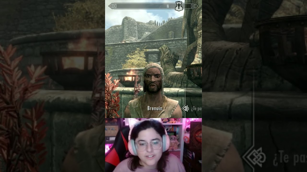 parroquiano sospechoso  #skyrim #short #gamertorpe