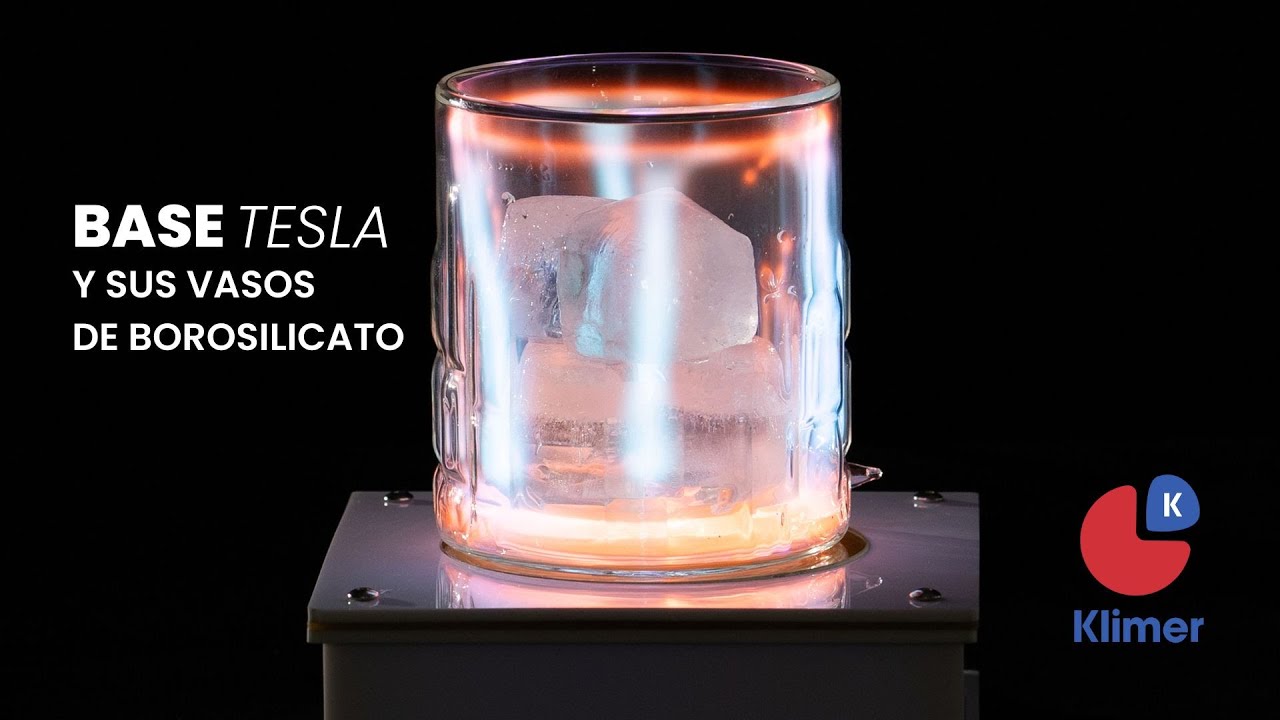 Cócteles sorprendentes con la base electrónica Tesla y sus vasos de borosilicato para coctelería