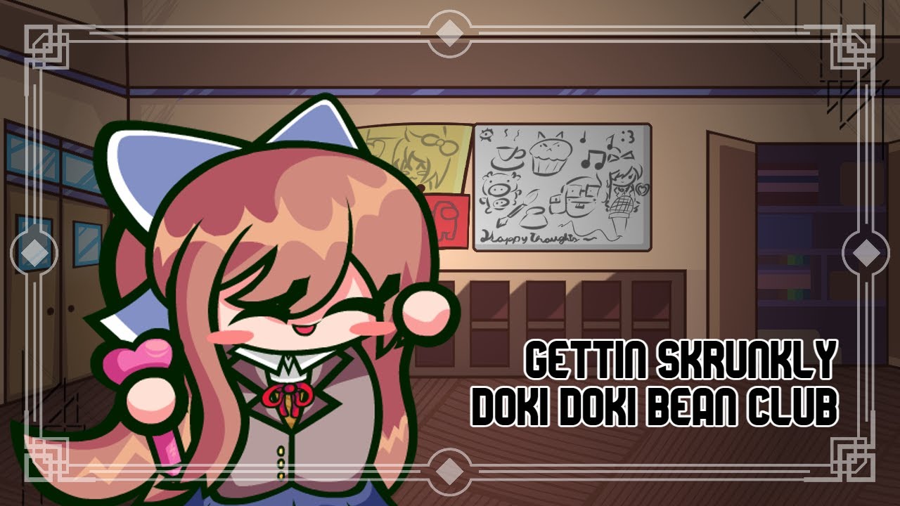 Gettin' Skrunkly (Menu Theme) | Doki Doki Bean Club - VS Monker [+ FLP]