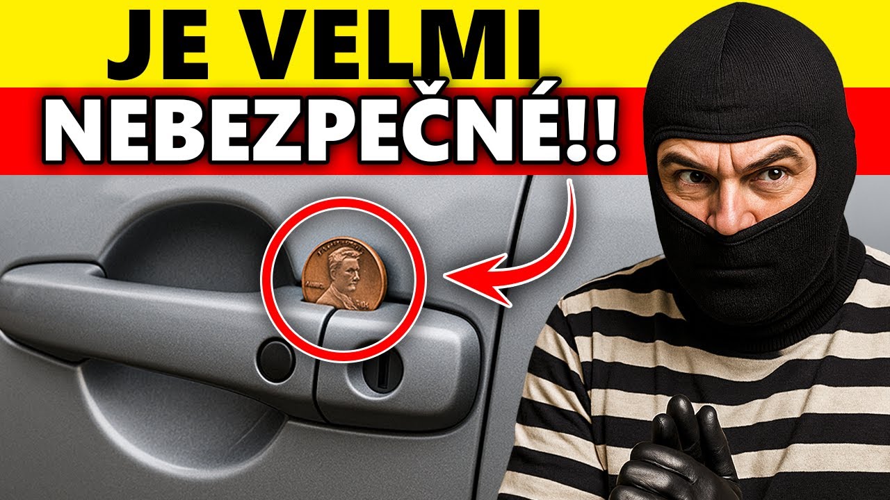 Pokud uvidíte TOTO na klice svého auta, OKAMŽITĚ UTEČTE! (podvody na silnicích v roce 2025)