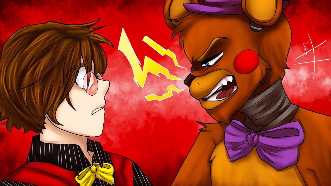 Rockstar Freddy is MAD in Minecraft FNAF
