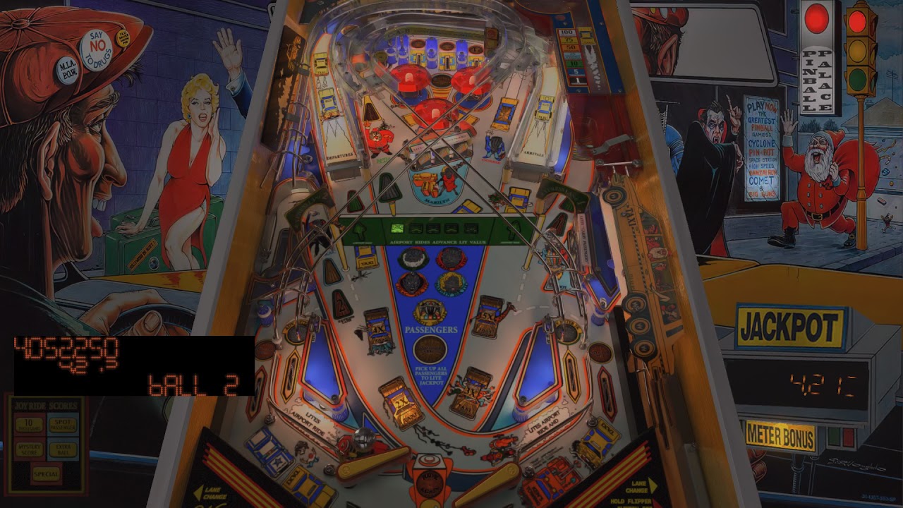Visual Pinball X - Taxi (Williams 1988) VPW Mod 1.2 - High score game - 4.6 million